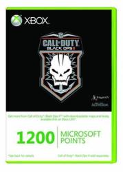 Microsoft Xbox Live Card 1200 points