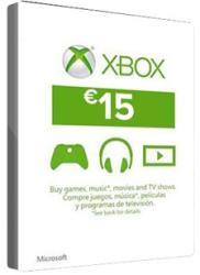 Microsoft Xbox Live Card 15 EUR