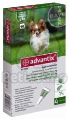  Advantix soluţie spot-on pentru câini pentru câini sub 4 kg - petissimo - 142,61 RON