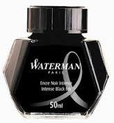 Waterman Calimara cerneala Waterman Intense Black permanent, 50ml (S0110710)