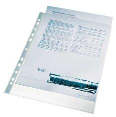 ESSELTE Folie protectie pentru documente, 75 microni, 100folii/set, ESSELTE - cristal (ES-56113)
