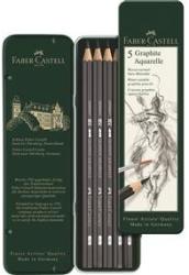 Faber-Castell Set 5 buc creion Grafit Aquarelle FABER-CASTELL (FC117805)