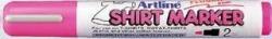 ARTLINE T-Shirt marker ARTLINE, corp plastic, varf rotund 2.0mm - roz fluorescent (EKT-2-FPK) - ihtis
