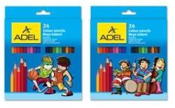ADEL Creioane colorate 24 buc/set, ADEL (AD2112365)