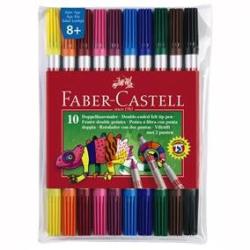 Faber-Castell Carioca 10 culori/set 2 capete FABER-CASTELL (FC151110)