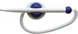 Schneider Pix plastic cu suport autoadeziv si cu snur, SCHNEIDER Klick-Fix - corp alb - scriere albastra (S-4120)