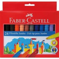 Faber-Castell Carioca 24 culori/set JUMBO FABER-CASTELL (FC554324)