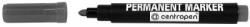 Centropen Marker permanent, 2.5mm, negru, CENTROPEN 8566 (CE85661)