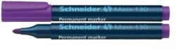 Schneider Marker permanent varf rotund, 1-3mm, SCHNEIDER Maxx 130 - mov (292608)