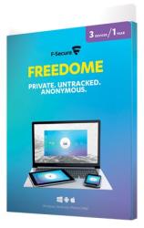 F-Secure Freedome VPN (3 User/1 Year) FCFEBR1N003G2