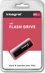 Integral Black 64GB USB 2.0 INFD64GBBLK