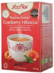 YOGI TEA Ceai BIO Energie pozitiva Merisor & Hibiscus Yogi Tea
