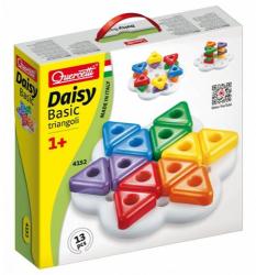 Quercetti Daisy Basic Háromszög pötyi készlet kicsiknek 13 db-os