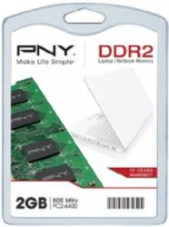PNY 2GB DDR2 800MHz SODI102GBN/6400/2-SB