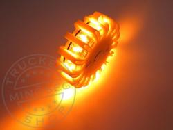 LED biztonsági villogó 9 az 1-ben tölthető