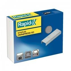 RAPID Capse Rapid, 1000 bucati/cutie, pentru capsator Rapid Omnipress 60 coli (RA-5000561)