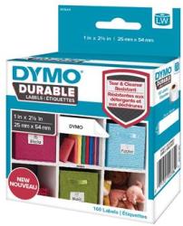 DYMO Etikett, tartós, LW nyomtatóhoz, 25x54 mm, 160 db etikett, DYMO (GD1976411)