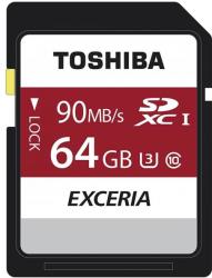 Toshiba SDXC Exceria N302 64GB C10/UHS-I THN-N302R0640E4
