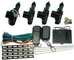 Kemot Sistem inchidere centralizata cu 4 actuatoare si 2 telecomenzi (URZ0221)