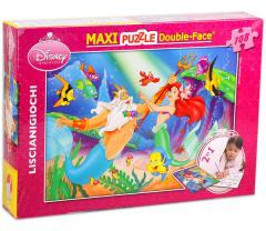 Lisciani Disney - Ariel, a kis hableány színezhető puzzle 108 db-os