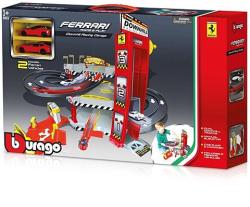 Bburago Ferrari Racing Downhill garázs szett 1:64