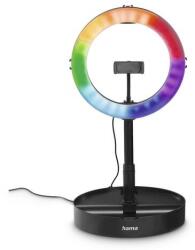 Hama LED Лампа със статив "SpotLight FoldUp RGB 102" LED-RGB, комплект за смартфон, сгъваема (HAMA-04665) - megamag