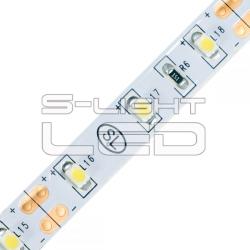 S-LIGHTLED SL-3528WN60 S-LIGHTLED szalag 60LED/m 300lm/m IP20 beltéri 12V 6000K (LED10101)