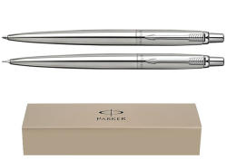 Parker Set cadou pix si creion mecanic PARKER Jotter Royal Stainless Steel
