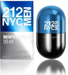 Carolina Herrera 212 Men NYC New York Pills EDP 20 ml