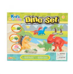 Kid's Toys Dinoszauruszos gyurmakészlet 13 db-os (11692)