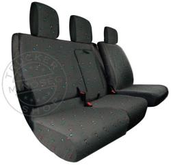  Méretpontos Toyota Proace üléshuzat 2016-tól Szövet Tálcával