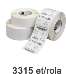 Zebra Rola etichete Zebra Z-Select 2000D 57x19mm, 3315 et. /rola (800262-075)