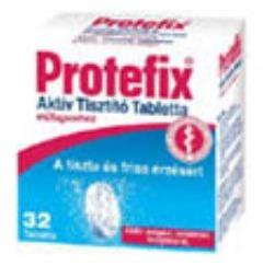 Protefix Aktív műfogsortiszítító tabletta 32db