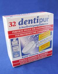 dentipur Műfogsor tisztító tabletta 66db