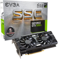 EVGA GeForce GTX 1050 Ti SSC GAMING ACX 3.0 4GB GDDR5 128bit (04G-P4-6255-KR)