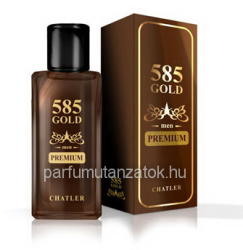 Chatler 585 Gold Premium Men EDT 75ml parfüm vásárlás, olcsó Chatler 585  Gold Premium Men EDT 75ml parfüm árak, akciók