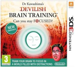 Nintendo Dr Kawashima's Devilish Brain Training Can You Stay Focused? (3DS)