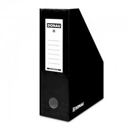 DONAU Suport vertical pentru cataloage, A4 - 10cm latime, din carton laminat, DONAU - negru (DN-7648101-01FSC) - ihtis