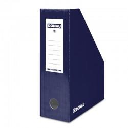 DONAU Suport vertical pentru cataloage, A4 - 10cm latime, din carton laminat, DONAU - bleumarin (DN-7648101-18FSC) - ihtis