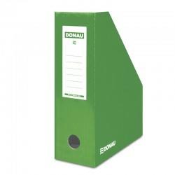 DONAU Suport vertical pentru cataloage, A4 - 10cm latime, din carton laminat, DONAU - verde (DN-7648101-06FSC) - ihtis