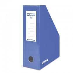 DONAU Suport vertical pentru cataloage, A4 - 10cm latime, din carton laminat, DONAU - albastru (DN-7648101-10FSC) - ihtis
