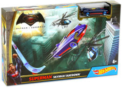 Mattel Hot Wheels - Batman vs Superman - Superman Skyhigh Takedown pályakészlet (DPL89)