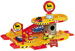 Faro Toys City Garage - 2 szintes AGIP parkológarázs ajándék kisautóval (MD-FR701)