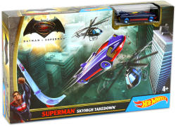 Mattel Hot Wheels Batman vs Superman Sky High Takedown JSDPL87-DPL89