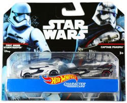 Mattel Hot Wheels Star Wars First Order Stormtrooper şi Captain Phasma DXP94/DXP99