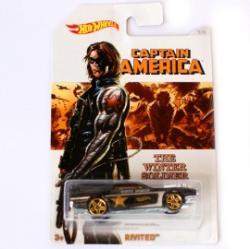 Mattel Hot Wheels Captain America Rivited DJK75-DJK76
