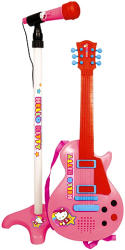Reig Hello Kitty 6 húros gitár állványos mikrofonnal (1509)