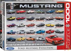 EUROGRAPHICS Ford Mustang evolúció 1000 db-os (6000-0684)