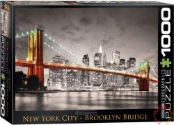 EUROGRAPHICS New York City, Brooklyn Bridge 1000 db-os (6000-0662)