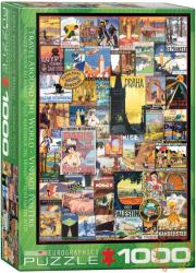 EUROGRAPHICS Travel Around the World 1000 db-os (6000-0755)